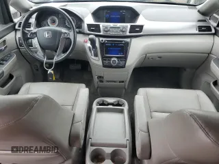 2015 Honda Odyssey EX-L with VIN 5FNRL5H62FB057122, listed as a Copart auction lot 55501945 with 99,731 mi miles and Clean Title. Bid and sale history available at DreamBid. Image 8.