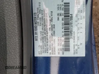 2007 Ford Fusion SE with VIN 3FAHP01157R178864, listed as a Copart auction lot 86104814 with 131,902 mi miles and Clean Title. Bid and sale history available at carsss.com. Image 12.