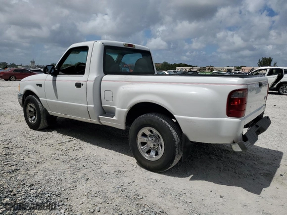 2002 Ford Ranger XL with VIN 1FTYR10D62PA24881, listed as a Copart auction lot 51302985 with 242,740 mi miles and Salvage Title. Bid and sale history available at carsss.com. Image 2.