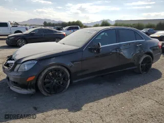 2011 Mercedes-Benz E-Class E 63 AMG with VIN WDDHF7HB2BA434696, listed as a Copart auction lot 75232434 with 124,624 mi miles and Salvage Title. Bid and sale history available at carsss.com. Image 1.