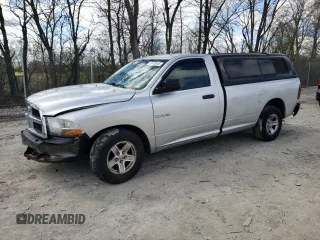 2010 Dodge 1500 ST with VIN 3D7JB1EK4AG105724, listed as a Copart auction lot 52403945 with 154,979 mi miles and Clean Title. Bid and sale history available at carsss.com. Image 1.