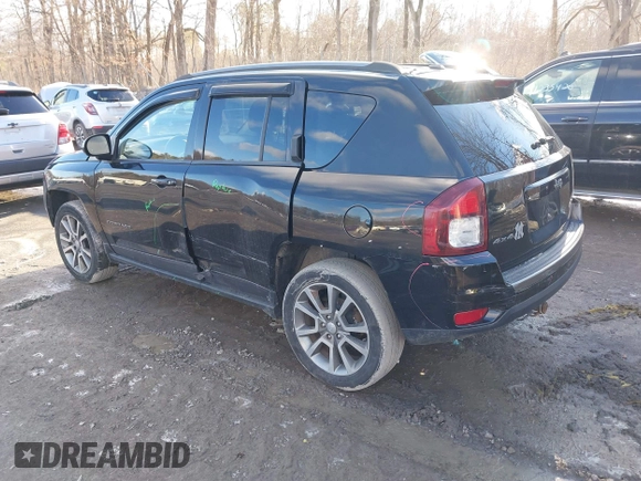 2016 Jeep Compass Sport with VIN 1C4NJDBB3GD646757, listed as a IAAI auction lot 41673419 with 98,504 mi miles and . Bid and sale history available at DreamBid. Image 3.