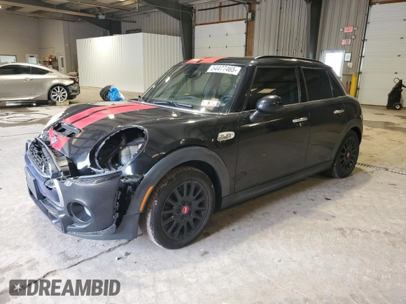 2016 MINI Cooper Hardtop 4 Door S with VIN WMWXU3C59G2B67516, listed as a Copart auction lot 54477465 with 70,546 mi miles and Salvage Title. Bid and sale history available at carsss.com. Image 1.