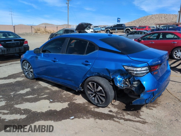 2021 Nissan Sentra SV with VIN 3N1AB8CV0MY229894, listed as a Copart auction lot 50355685 with 46,920 mi miles and Salvage Title. Bid and sale history available at carsss.com. Image 2.