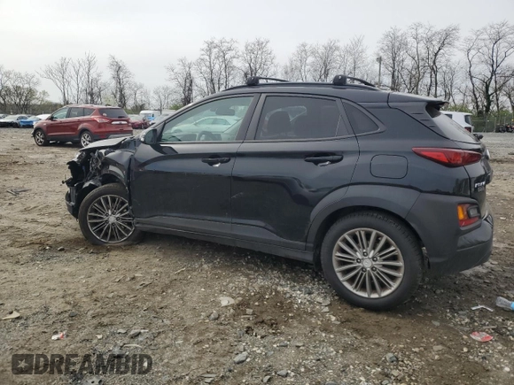 2020 Hyundai Kona SEL with VIN KM8K22AA6LU552195, listed as a Copart auction lot 51321055 with 88,016 mi miles and Salvage Title. Bid and sale history available at DreamBid. Image 2.