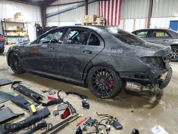 2022 Mercedes-Benz E 53 AMG with VIN W1KZF6BB1NB089988, listed as a Copart auction lot 71658854 with 12,031 mi miles and Salvage Title. Bid and sale history available at DreamBid. Image 2.