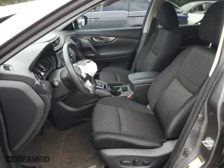 2019 Nissan Rogue SV with VIN KNMAT2MT0KP552619, listed as a Copart auction lot 70451874 with 45,554 mi miles and Salvage Title. Bid and sale history available at carsss.com. Image 7.