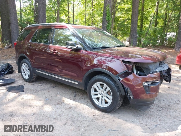 2018 Ford Explorer XLT with VIN 1FM5K8DH5JGC20690, listed as a IAAI auction lot 42412146 with 76,947 mi miles and . Bid and sale history available at DreamBid. Image 1.