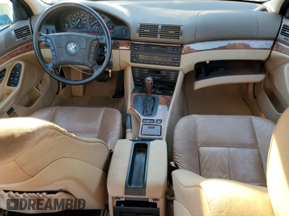 1997 BMW 5 Series 540iA with VIN WBADE632XVBW55701, listed as a Copart auction lot 46239985 with 14,252 mi miles and Clean Title. Bid and sale history available at carsss.com. Image 8.