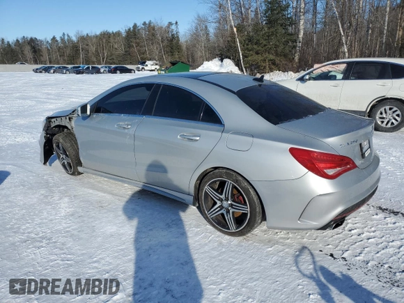 2015 Mercedes-Benz CLA 250 with VIN WDDSJ4GB6FN172572, listed as a Copart auction lot 89178325 with 132,807 mi miles and Clean Title. Bid and sale history available at DreamBid. Image 2.