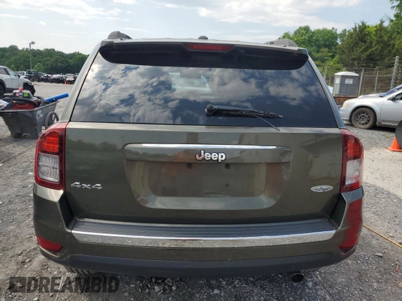 2016 Jeep Compass High Altitude z VIN 1C4NJDEB9GD552703, wystawiony jako Copart lot #60483625 z przebiegiem 115 885 mil mil oraz Czysty tytuł • Clean title. Historia ofert i sprzedaży dostępna na DreamBid. Obrazek 6.