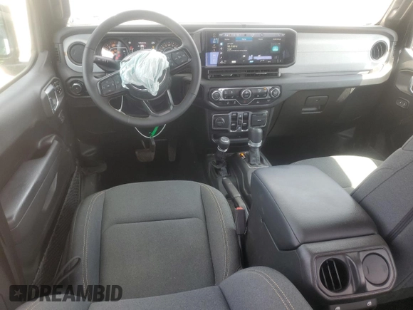 2024 Jeep Wrangler Sport S z VIN 1C4PJXDGXRW334039, wystawiony jako Copart lot #54206225 z przebiegiem 13 528 mil mil oraz Szkoda całkowita • Salvage title. Historia ofert i sprzedaży dostępna na DreamBid. Obrazek 8.
