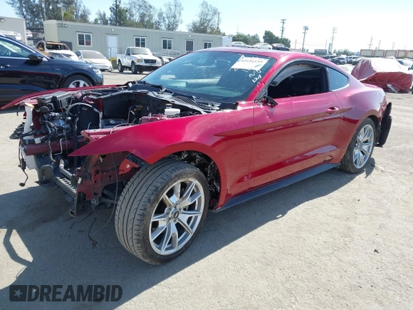 2015 Ford Mustang EcoBoost with VIN 1FA6P8TH9F5395268, listed as a IAAI auction lot 41616159 with Not Provided miles and . Bid and sale history available at carsss.com. Image 17.