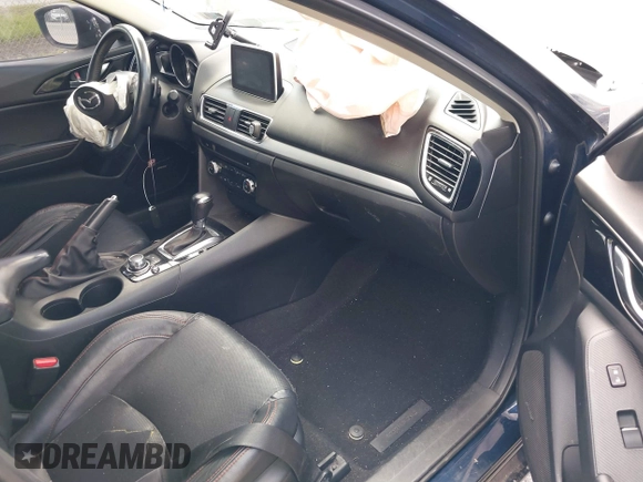 2014 Mazda 3 S Grand Touring with VIN JM1BM1W37E1213159, listed as a IAAI auction lot 42081848 with 166,371 mi miles and . Bid and sale history available at DreamBid. Image 5.