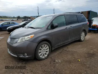 2012 Toyota Sienna XLE with VIN 5TDDK3DC6CS042627, listed as a Copart auction lot 66287715 with 161,548 mi miles and Clean title. Bid and sale history available at DreamBid. Image 1.