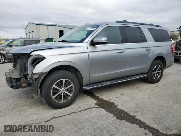 2020 Ford Expedition Max XLT with VIN 1FMJK1HT6LEA04155, listed as a Copart auction lot 84870554 with 98,274 mi miles and Salvage Title. Bid and sale history available at DreamBid. Image 1.