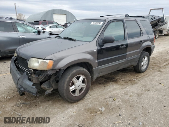 2002 Ford Escape XLS Choice with VIN 1FMYU02102KB67376, listed as a Copart auction lot 79109394 with 234,306 mi miles and Salvage title. Bid and sale history available at DreamBid. Image 1.