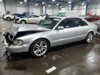 2001 Audi S8 z VIN WAUGU54D01N012440, wystawiony jako Copart lot #88053405 z przebiegiem 183 284 mil mil oraz Szkody całkowita. Historia ofert i sprzedaży dostępna na DreamBid. Obrazek 1.