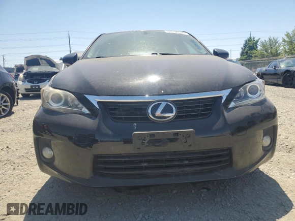 2012 Lexus CT 200h with VIN JTHKD5BH9C2090060, listed as a Copart auction lot 65130135 with Not provided miles and Clean title. Bid and sale history available at DreamBid. Image 5.