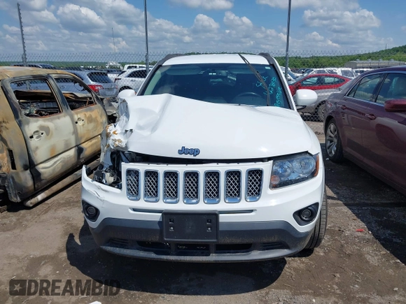 2017 Jeep Compass High Altitude with VIN 1C4NJDEBXHD191421, listed as a IAAI auction lot 42236030 with 131,273 mi miles and . Bid and sale history available at DreamBid. Image 13.
