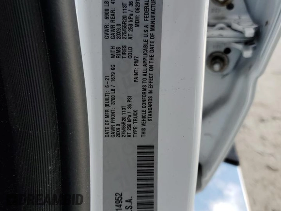 2021 Ram 1500 Big Horn z VIN 1C6RREFG5MN814952, wystawiony jako Copart lot #74951324 z przebiegiem 32 970 mil mil oraz Nie do naprawy • Non repairable. Historia ofert i sprzedaży dostępna na DreamBid. Obrazek 13.