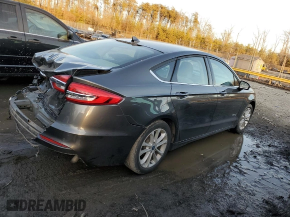 2019 Ford Fusion Hybrid SE with VIN 3FA6P0LU7KR243690, listed as a Copart auction lot 71983342 with 52,562 mi miles. Bid and sale history available at carsss.com. Image 3.