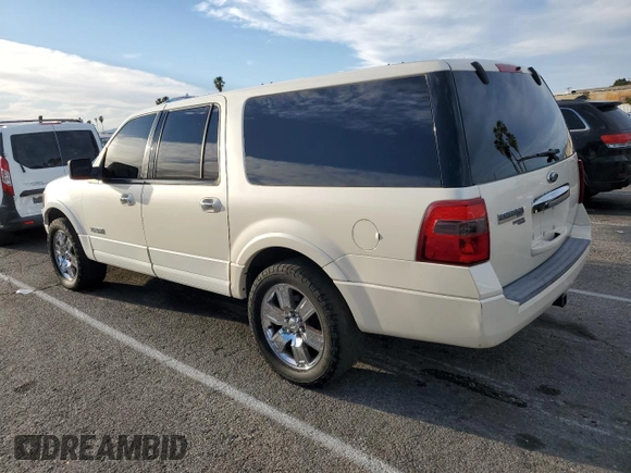 2008 Ford Expedition Max Limited с VIN 1FMFK19528LA22001, выставлен на аукционе Copart как лот 46836345 с пробегом 215 389 миль миль и Чистый • Clean title. История ставок и продаж доступна на DreamBid. Изображение 2.