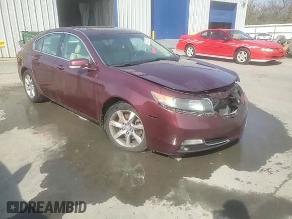 2012 Acura TL Tech Auto with VIN 19UUA8F52CA016636, listed as a Copart auction lot 48213325 with 228,869 mi miles and Salvage Title. Bid and sale history available at carsss.com. Image 11.