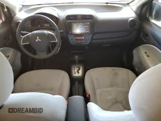 2021 Mitsubishi Mirage ES with VIN ML32FUFJ8MHF05568, listed as a Copart auction lot 51780665 with 80,960 mi miles and Salvage title. Bid and sale history available at DreamBid. Image 8.