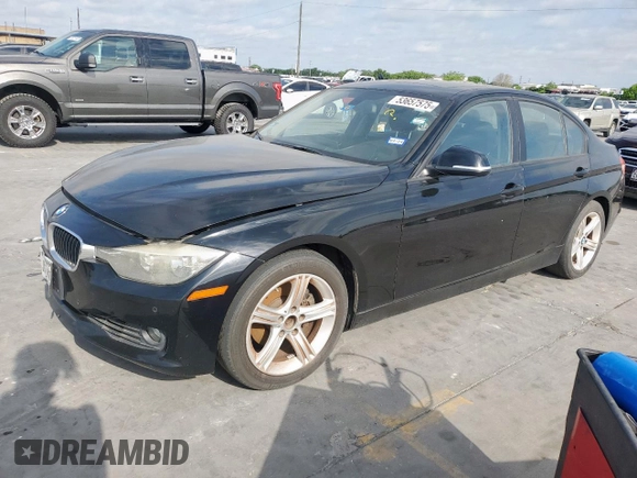 2013 BMW 3 Series 328i with VIN WBA3C1C5XDF441362, listed as a Copart auction lot 53667535 with 159,657 mi miles and Clean Title. Bid and sale history available at carsss.com. Image 1.