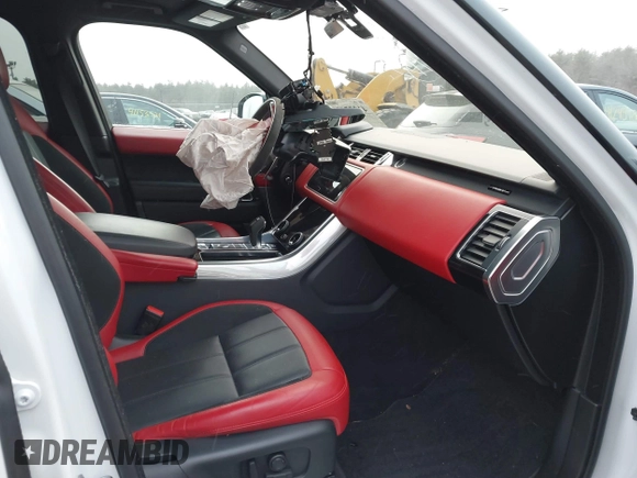 2021 Land Rover Range Rover Sport HST z VIN SALWS2RU8MA784331, wystawiony jako IAAI lot #41277697 z przebiegiem 25 340 mil mil oraz . Historia ofert i sprzedaży dostępna na DreamBid. Obrazek 5.
