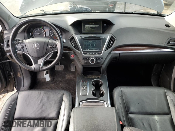2016 Acura MDX w/Tech with VIN 5FRYD4H4XGB038321, listed as a Copart auction lot 81825384 with 155,598 mi miles and Salvage Title. Bid and sale history available at carsss.com. Image 8.