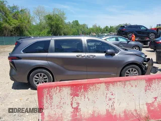 2021 Toyota Sienna LE with VIN 5TDKSKFC4MS004345, listed as a IAAI auction lot 42145140 with 103,544 mi miles and . Bid and sale history available at DreamBid. Image 13.