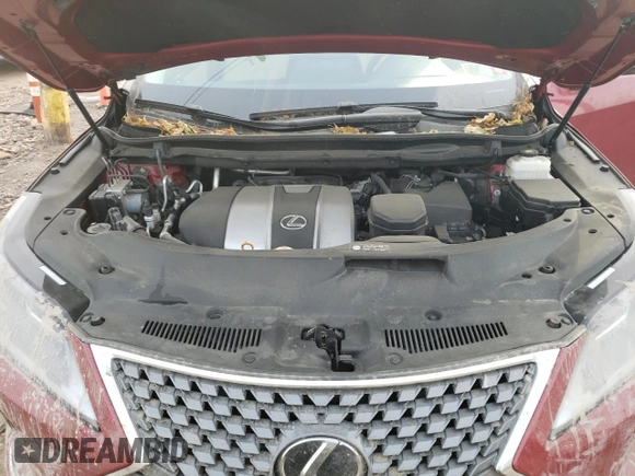 2022 Lexus RX with VIN 2T2HZMDA3NC314169, listed as a Copart auction lot 78298084 with 28,833 mi miles and Salvage Title. Bid and sale history available at carsss.com. Image 11.