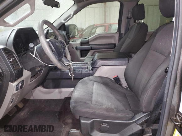 2018 Ford F-150 XL with VIN 1FTEW1CP8JKD02662, listed as a Copart auction lot 45852855 with 212,876 mi miles and Salvage Title. Bid and sale history available at DreamBid. Image 7.