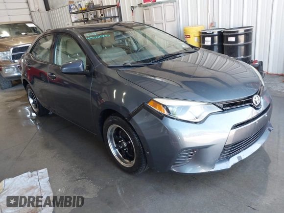 2016 Toyota Corolla L with VIN 5YFBURHE1GP482365, listed as a IAAI auction lot 41902840 with 124,165 mi miles and . Bid and sale history available at DreamBid. Image 1.