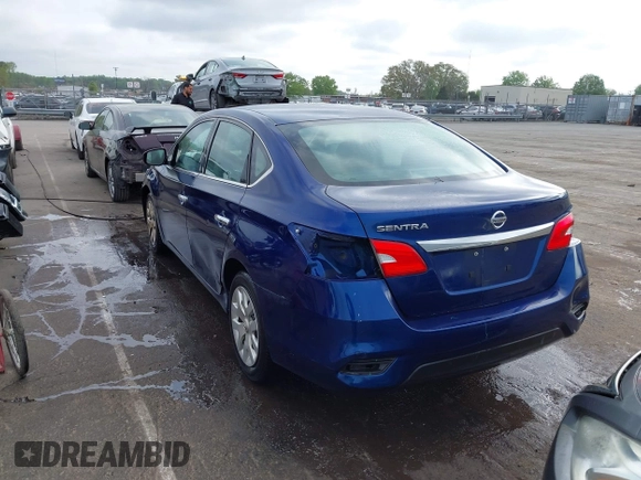 2019 Nissan Sentra S with VIN 3N1AB7AP5KY302334, listed as a IAAI auction lot 41963594 with 225,061 mi miles. Bid and sale history available at carsss.com. Image 3.