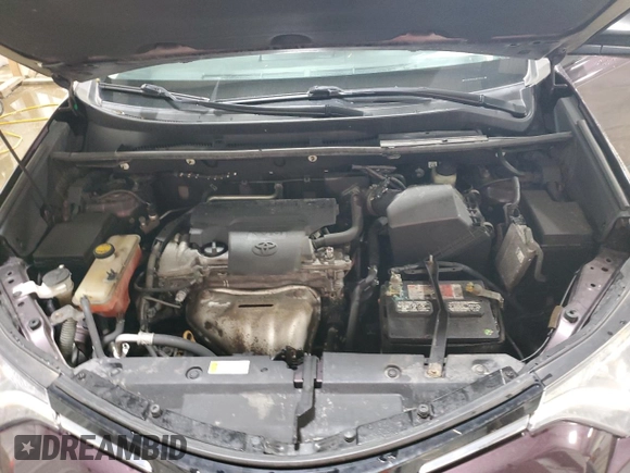 2018 Toyota RAV4 LE with VIN 2T3BFREV5JW721315, listed as a Copart auction lot 59016665 with 136,490 mi miles and Salvage title. Bid and sale history available at DreamBid. Image 12.
