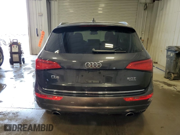 2016 Audi Q5 Premium Plus z VIN WA1L2AFPXGA073344, wystawiony jako Copart lot #55399935 z przebiegiem 81 187 mil mil oraz Nie do naprawy • Non repairable. Historia ofert i sprzedaży dostępna na DreamBid. Obrazek 6.