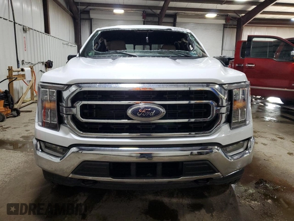 2022 Ford F-150 XL with VIN 1FTEW1EP9NFB19718, listed as a Copart auction lot 59297815 with 43,368 mi miles and Salvage title. Bid and sale history available at DreamBid. Image 5.