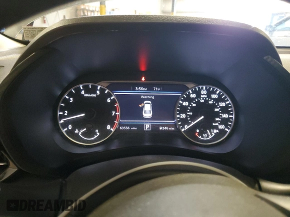 2020 Nissan Sentra SV with VIN 3N1AB8CV7LY251521, listed as a Copart auction lot 56141735 with 63,556 mi miles and Clean Title. Bid and sale history available at DreamBid. Image 9.
