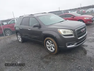 2013 GMC Acadia SLE with VIN 1GKKRNED6DJ167085, listed as a IAAI auction lot 41530948 with 206,213 mi miles. Bid and sale history available at carsss.com. Image 1.