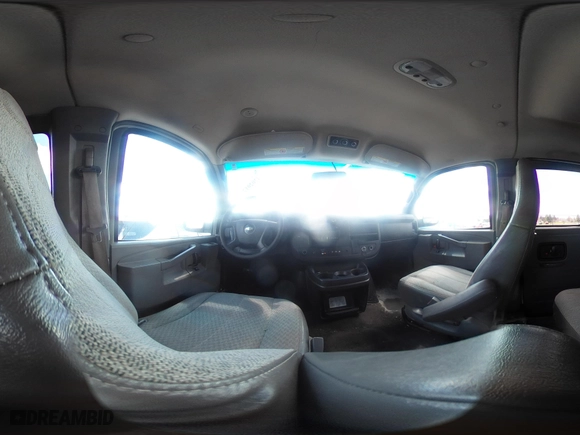 2017 Chevrolet Express Passenger LT with VIN 1GAZGPFF4H1242182, listed as a IAAI auction lot 42020122 with 51,100 mi miles. Bid and sale history available at carsss.com. Image 18.