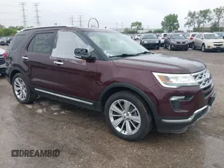 2019 Ford Explorer Limited with VIN 1FM5K8F88KGA05495, listed as a IAAI auction lot 39376371 with 60,451 mi miles. Bid and sale history available at carsss.com. Image 1.