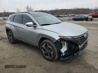 2024 Hyundai Tucson Limited with VIN 5NMJECDE0RH316489, listed as a Copart auction lot 50958555 with 16,980 mi miles and Salvage Title. Bid and sale history available at carsss.com. Image 4.