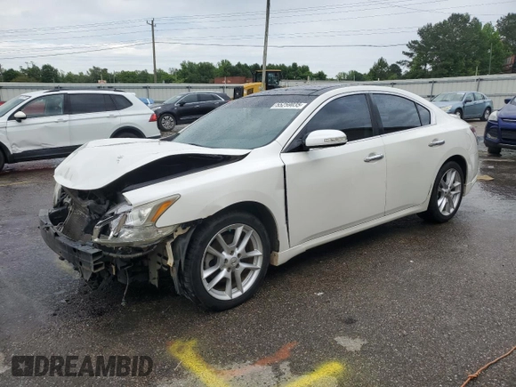2011 Nissan Maxima SV с VIN 1N4AA5AP9BC853014, выставлен на аукционе Copart как лот 55259035 с пробегом 201 548 миль миль и Списание • Salvage title. История ставок и продаж доступна на DreamBid. Изображение 1.
