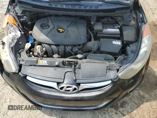 2013 Hyundai Elantra GLS with VIN KMHDH4AE5DU753769, listed as a Copart auction lot 58763055 with 108,331 mi miles and Salvage title. Bid and sale history available at DreamBid. Image 11.