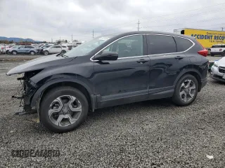 2018 Honda CR-V EX with VIN 7FARW2H58JE066000, listed as a Copart auction lot 49657835 with 58,595 mi miles and Salvage Title. Bid and sale history available at carsss.com. Image 1.