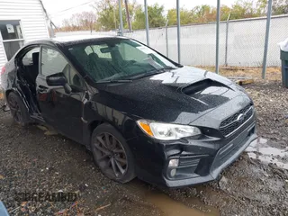 2018 Subaru WRX Premium with VIN JF1VA1C61J9800169, listed as a IAAI auction lot 40908160 with 66,087 mi miles. Bid and sale history available at carsss.com. Image 1.