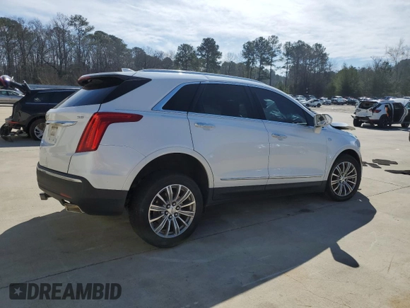 2017 Cadillac XT5 Luxury FWD with VIN 1GYKNBRS4HZ194284, listed as a Copart auction lot 46523695 with 78,861 mi miles and Salvage Title. Bid and sale history available at carsss.com. Image 3.